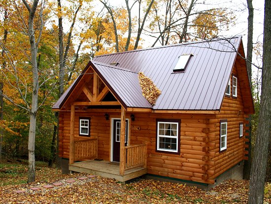 Fall colors at Lover's Loft Cabin